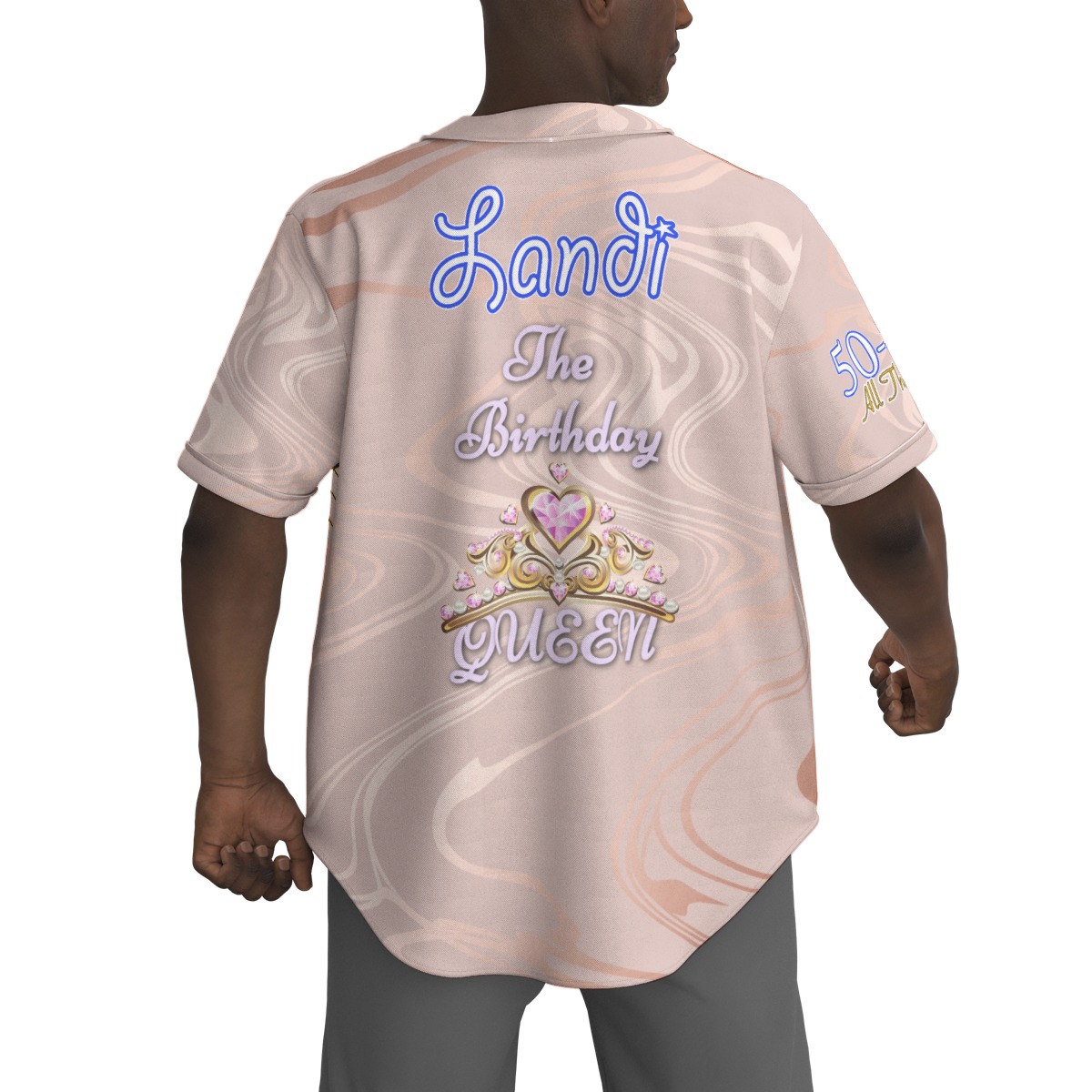 Landi's 50th Birthday Celebration - Baseball Rose Gold - Image 4