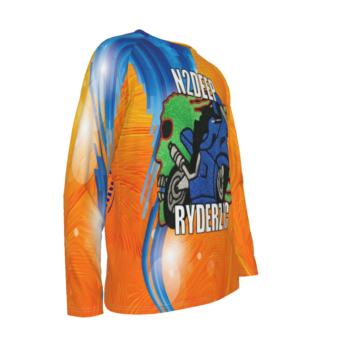 N2Deep - Longsleeve - Orange-Blue - Image 3