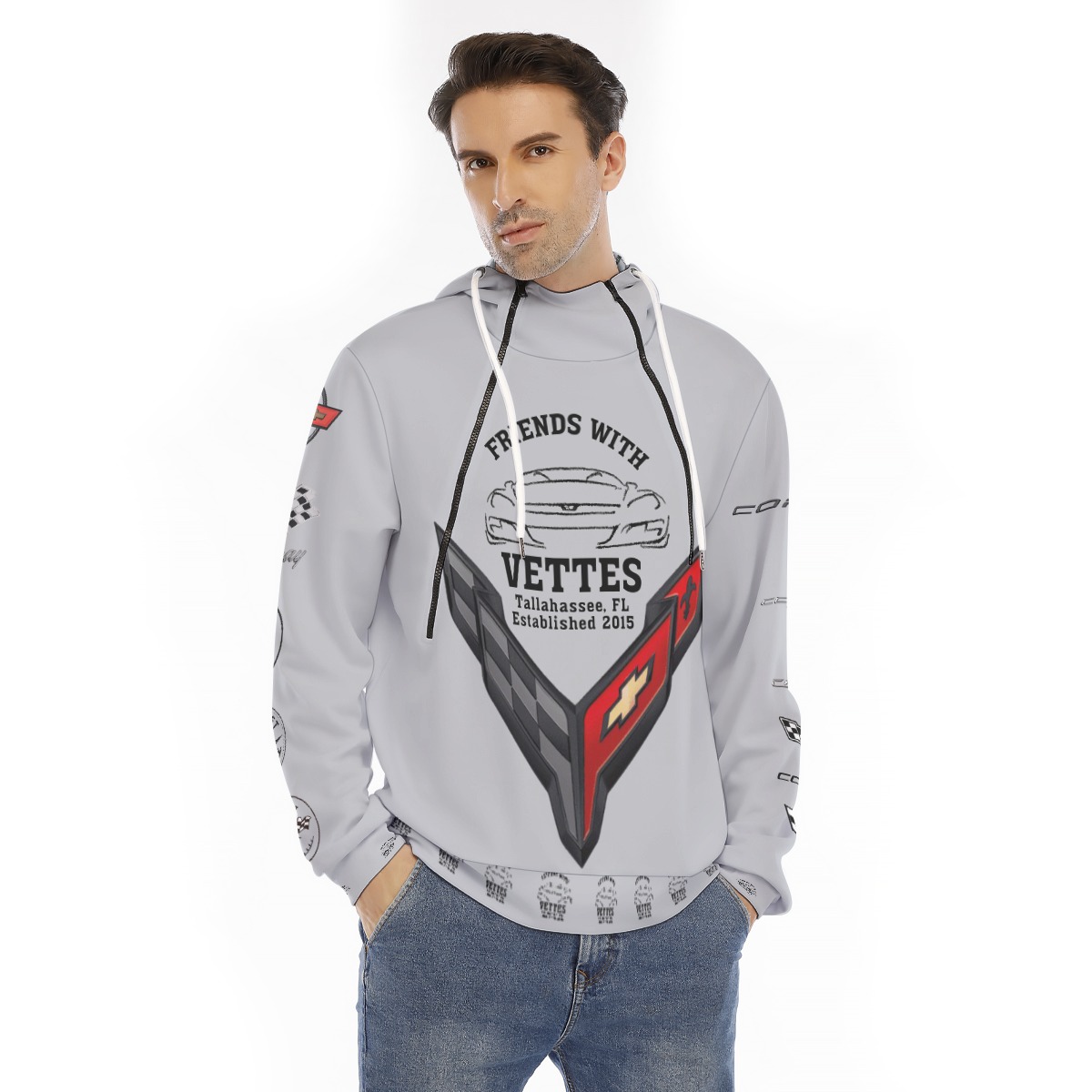 Friends With Vettes - DZip - Silver Flare