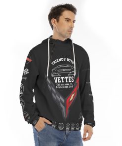 Alternative view of Friends With Vettes - DZip - Black