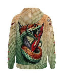 Alternative view of Friends with Vettes - HZip wPockets - Rattler