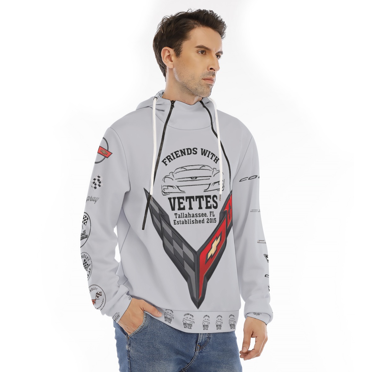 Friends With Vettes - DZip - Silver Flare - Image 2